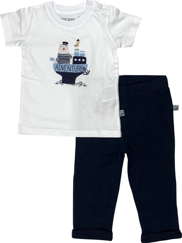 T-Shirt/Hosen Set Ahoy ADVENTURE dunkelblau BLUE SEVEN
