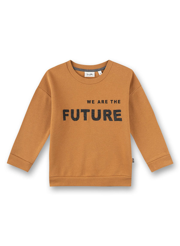 Sweatshirt WE ARE THE FUTURE! braun Sanetta PURE