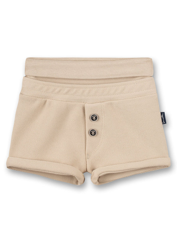 Schicke Shorts mit Umschlagbund beige Sanetta Fiftyseven