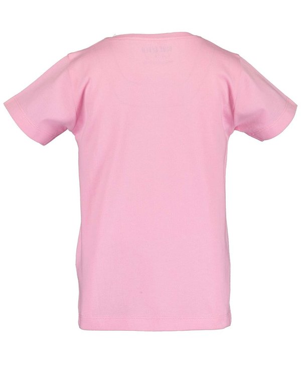 T-Shirt Pferd aus Pailletten rosa BLUE SEVEN