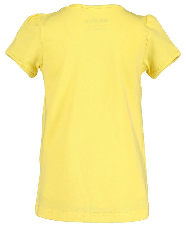 T-Shirt kurzarm gelb BLUE SEVEN