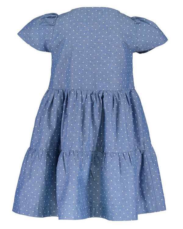 Sommer-Kleid mit Knopfleiste Jeansblau BLUE SEVEN