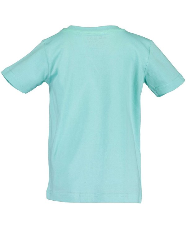 T-Shirt kurzarm türkis BLUE SEVEN