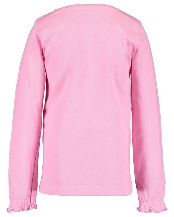Langarm-Shirt mit Wendepailletten rosa BLUE SEVEN