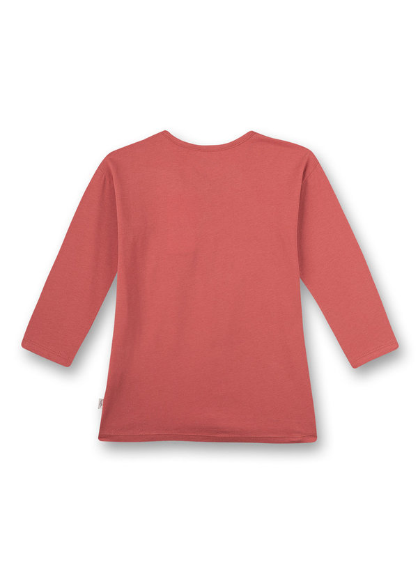 Langarm-Shirt mit leichten Raffungen rose Sanetta PURE
