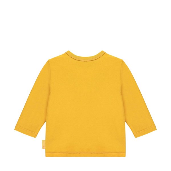 T-Shirt langarm mit flauschigem Steiffbär gelb Steiff