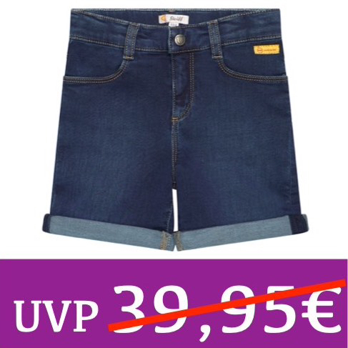 Jeans Shorts mit verstellbarem Bund dunkelblau Steiff Gr. 80