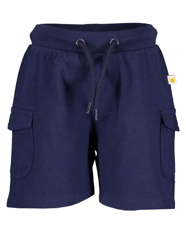 Shorts mit seitlichen Taschen dunkelblau BLUE SEVEN