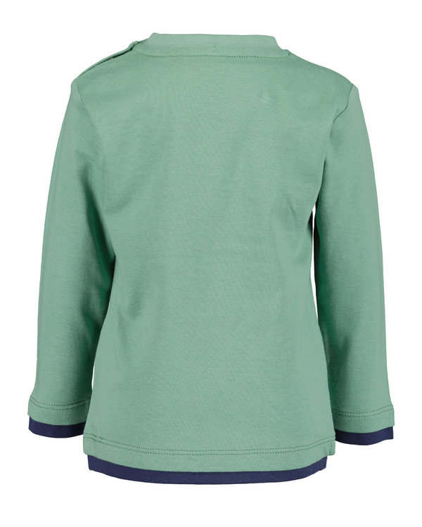 T-Shirt langarm grün BLUE SEVEN