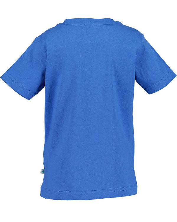 T-Shirt kurzarm blau BLUE SEVEN