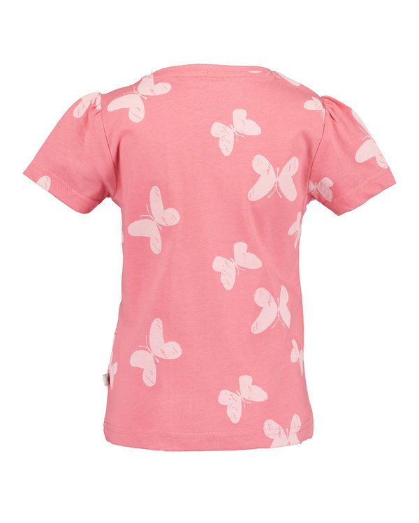 T-Shirt kurzarm rosa BLUE SEVEN