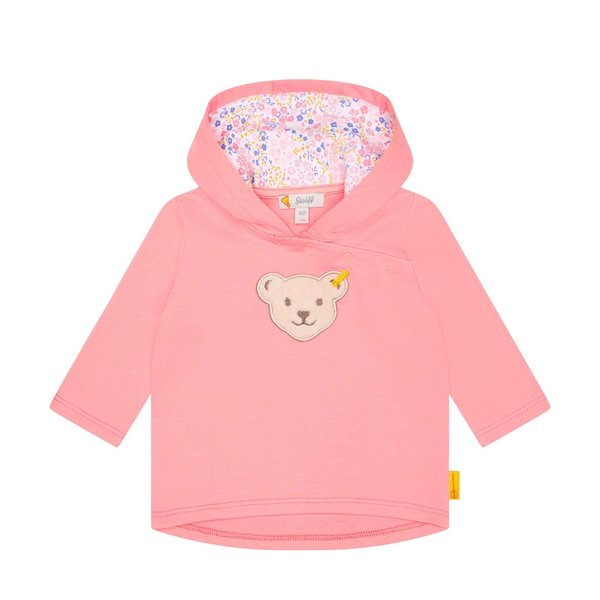 Sweatshirt mit Kapuze rosa Steiff
